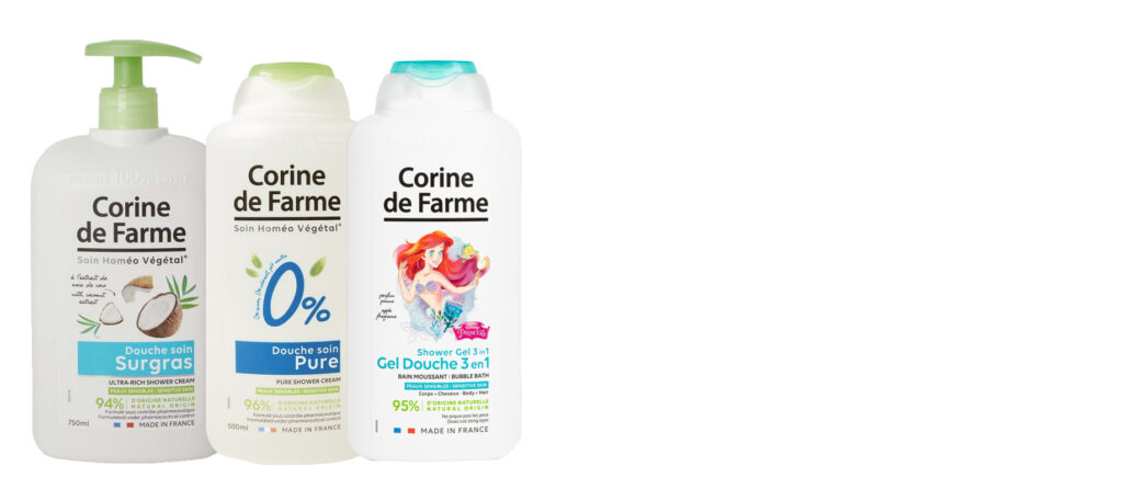 Laboratoire Sarbec gel douche Corine de Farme