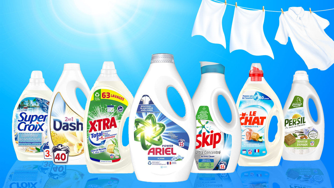 A qui appartiennent les marques de lessive ?